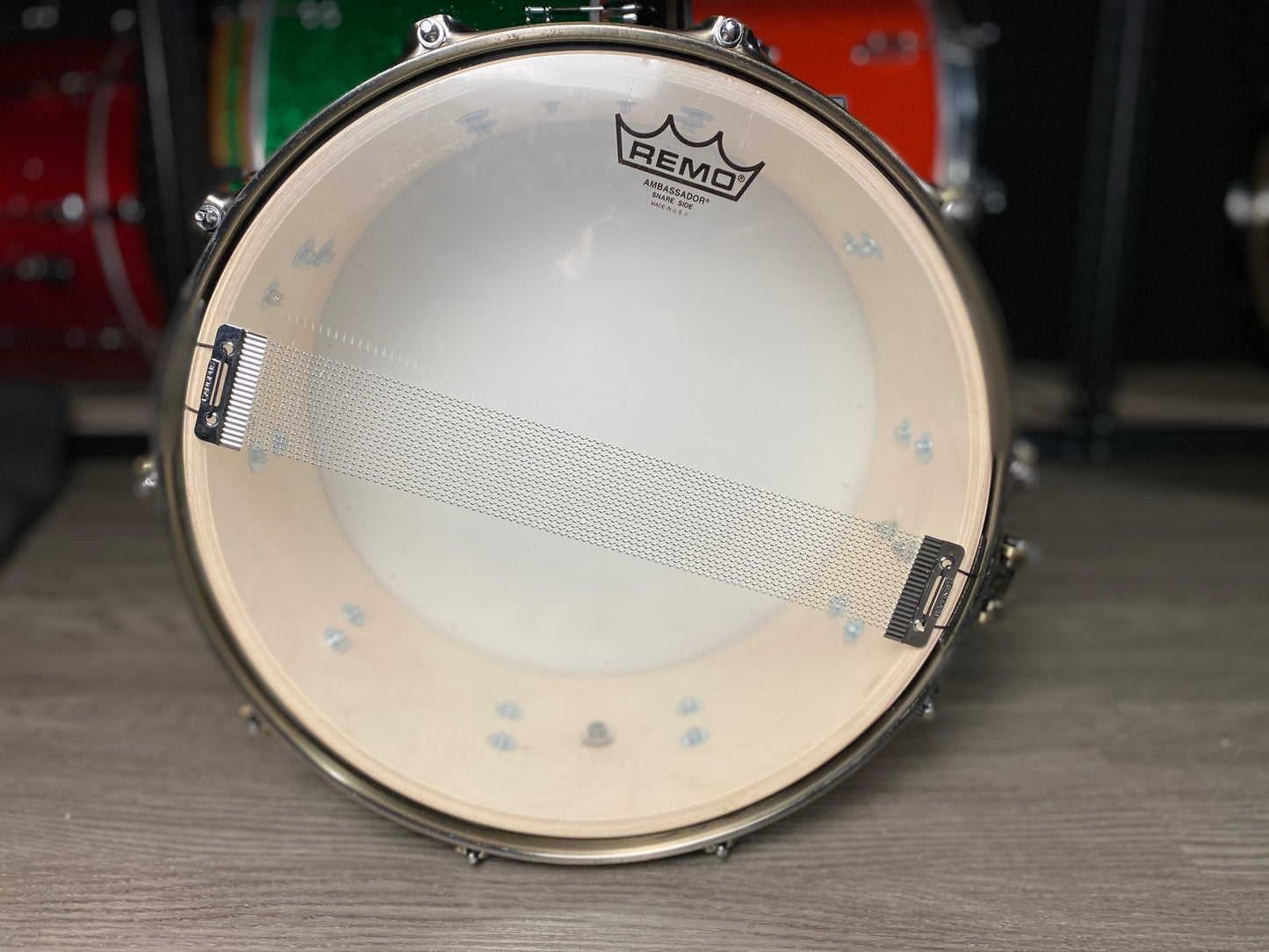 PDP 20th Anniversary 6.5x14 Snare Drum Gloss Black with Antique Bronze Hardware