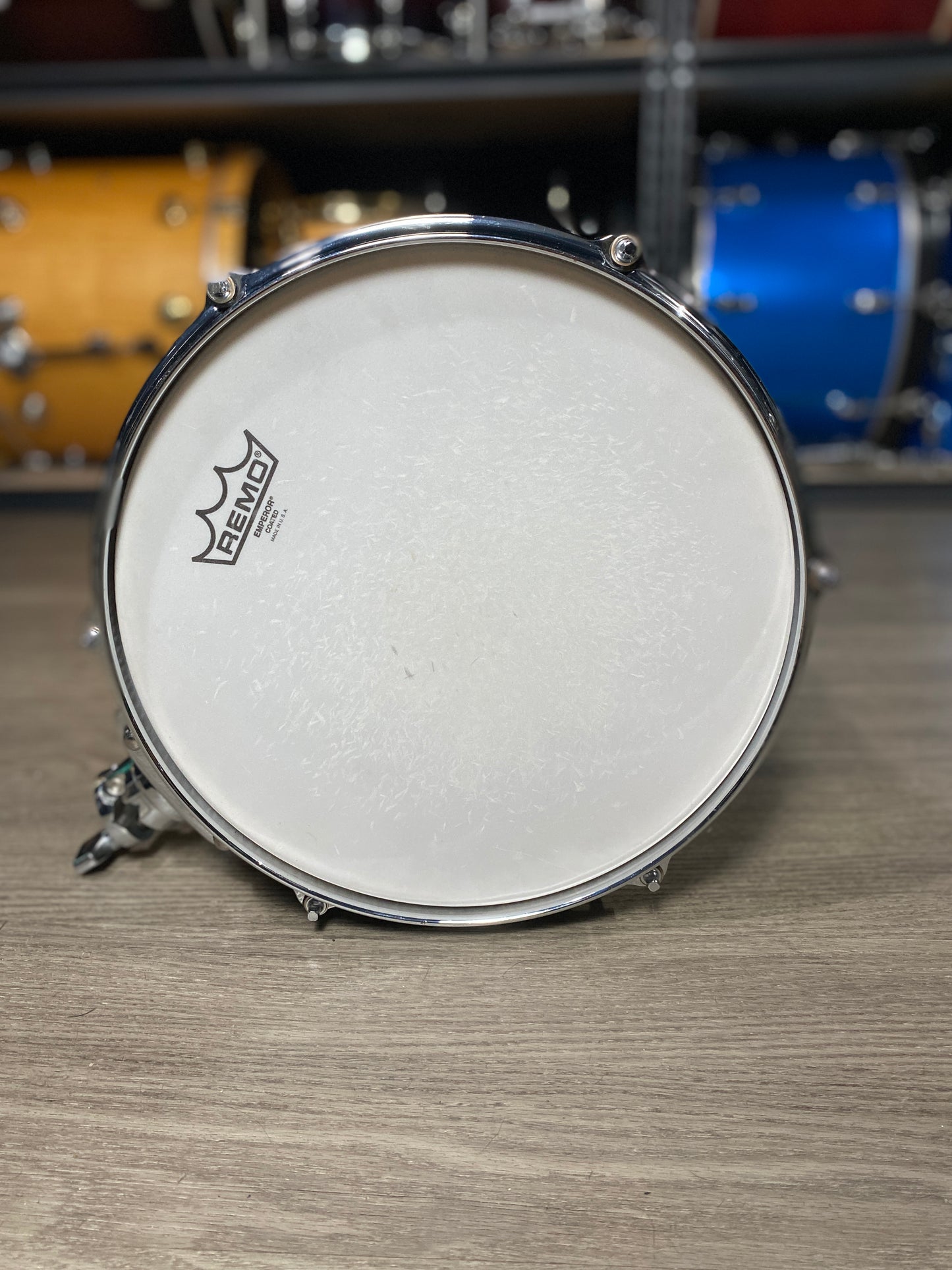 Custom USA Maple Drum Kit – Aqua Fade