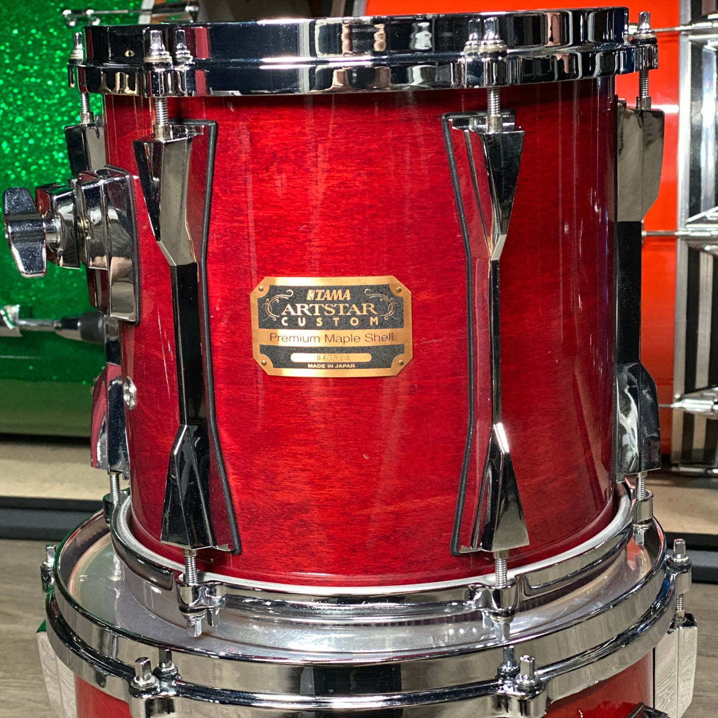 Tama Artstar Custom Maple Drum Kit Cherry Wine 1990s
