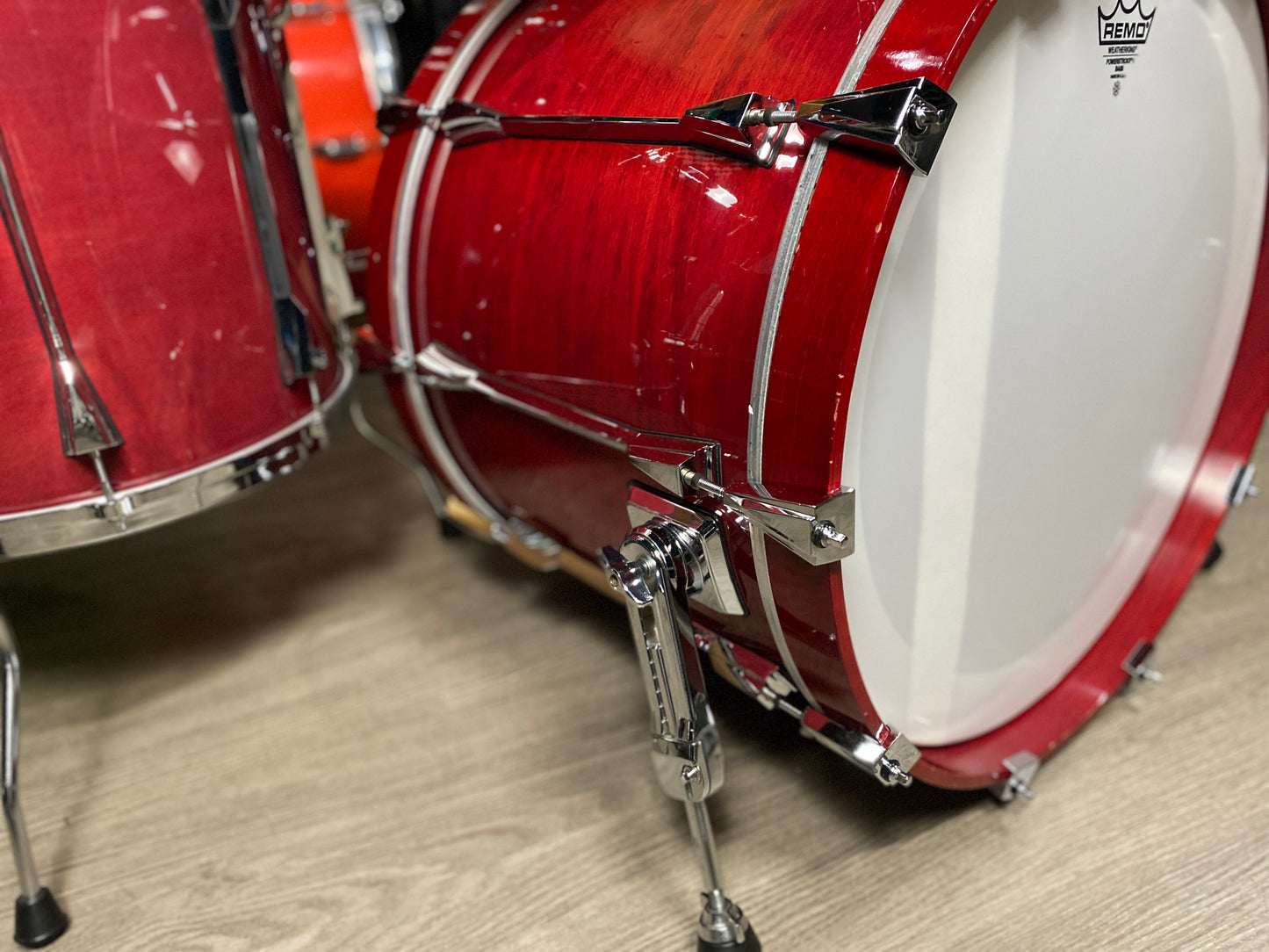 Tama Artstar Custom Maple Drum Kit Cherry Wine 1990s