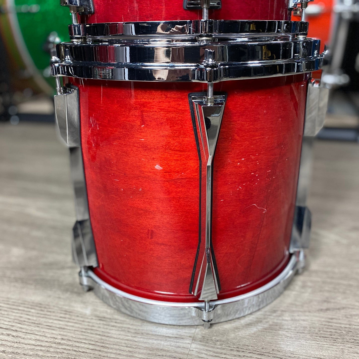 Tama Artstar Custom Maple Drum Kit Cherry Wine 1990s