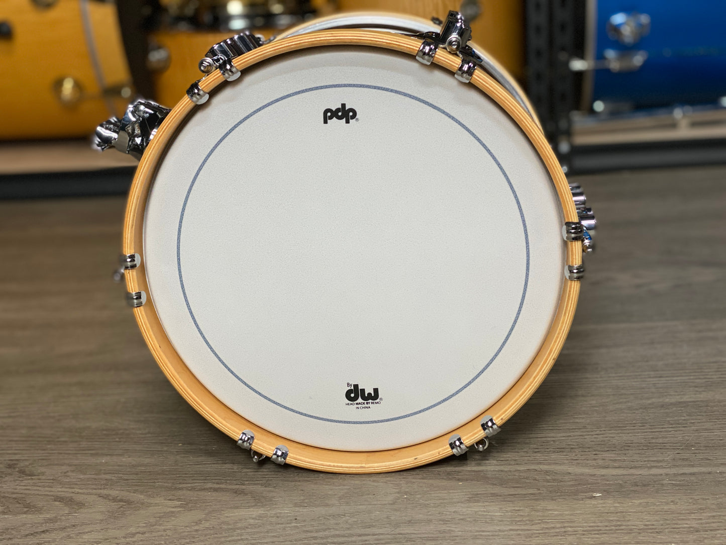PDP Concept Classic Maple 8x12 Rack Tom – Walnut / Natural Hoops
