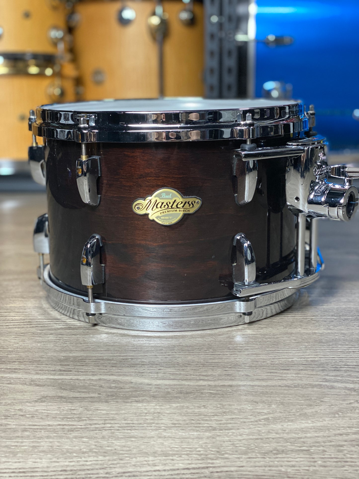Pearl Masters SST Birch Drum Set Walnut Lacquer