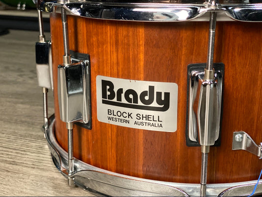 Brady 7x12 Jarrah Block Snare Drum