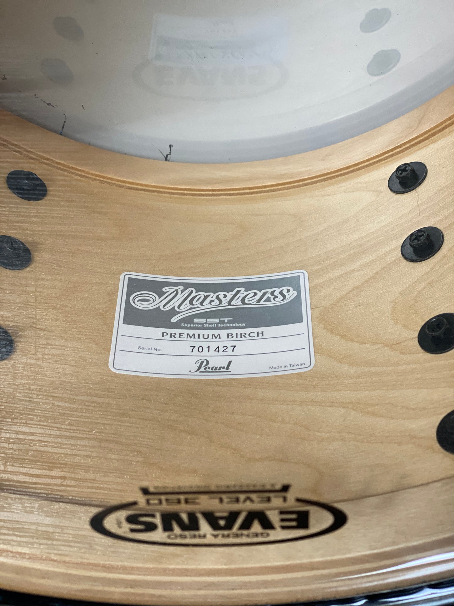 Pearl Masters SST Birch Drum Set Walnut Lacquer