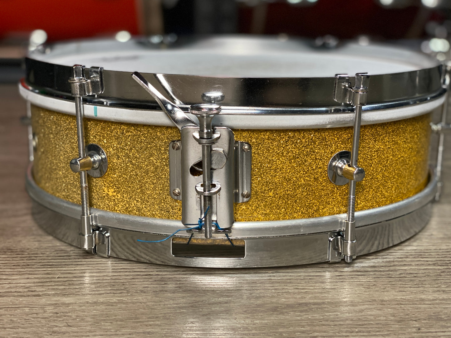Rogers 4x13 Classmate Outfit Snare Drum Gold Sparkle 1950’s