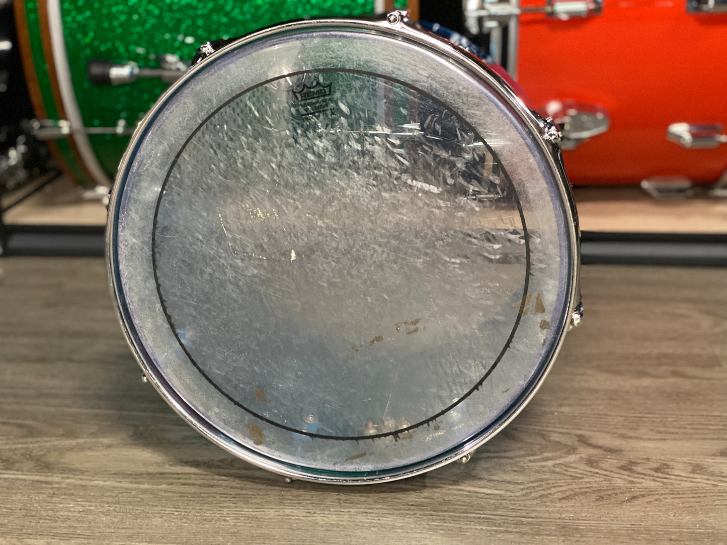 Ludwig 12x15 Vistalite Concert Tom Blue - 1970s
