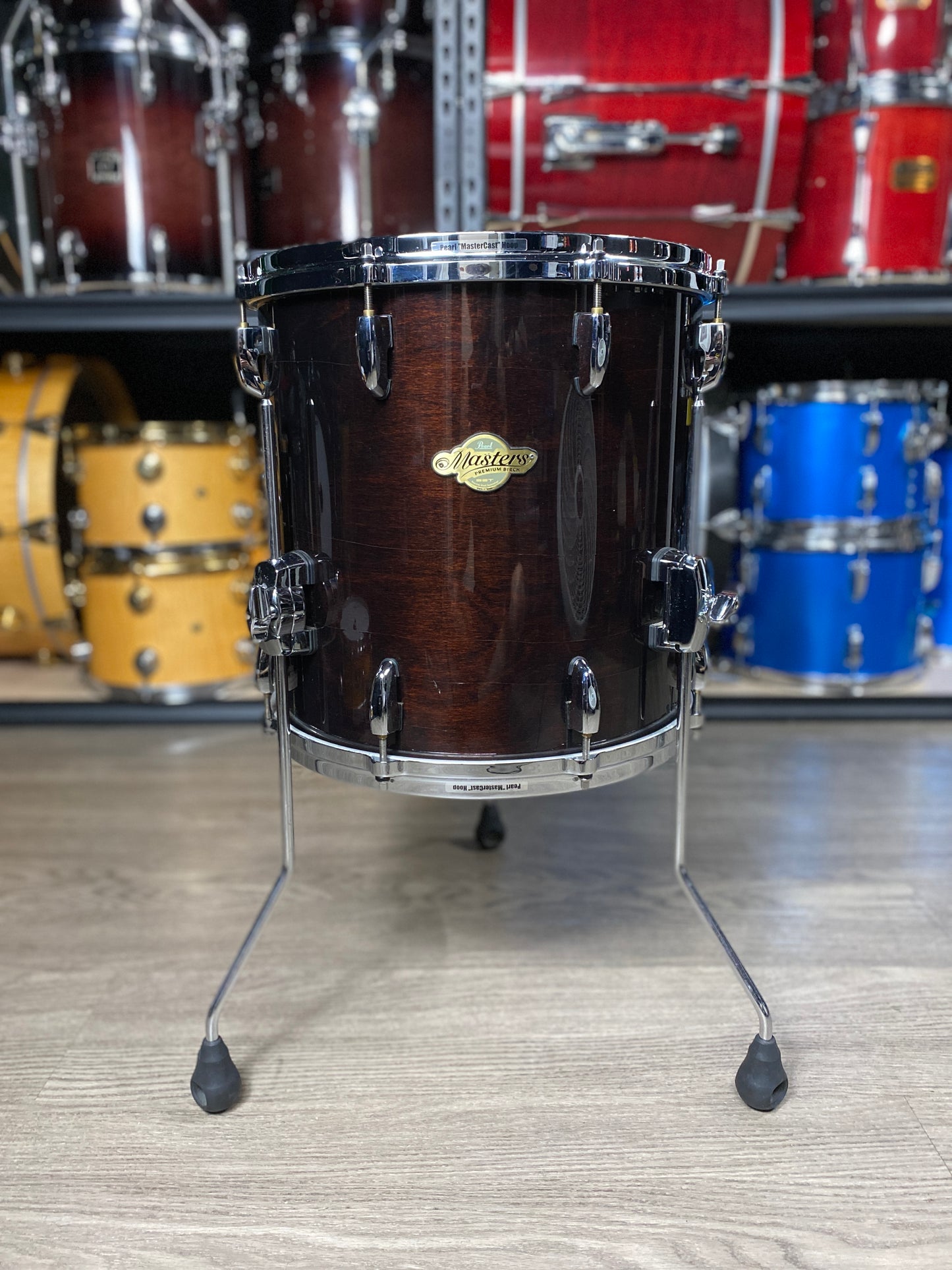 Pearl Masters SST Birch Drum Set Walnut Lacquer