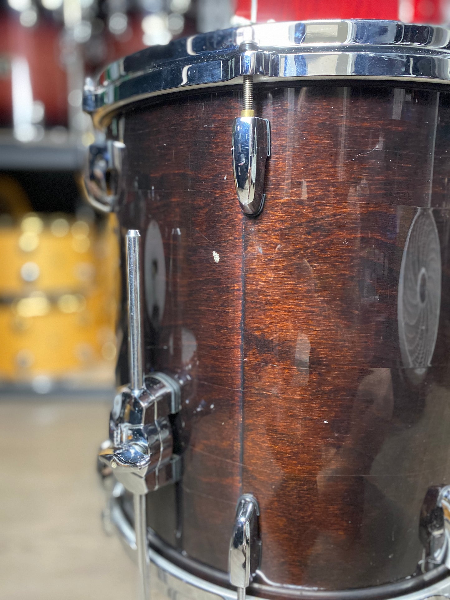 Pearl Masters SST Birch Drum Set Walnut Lacquer