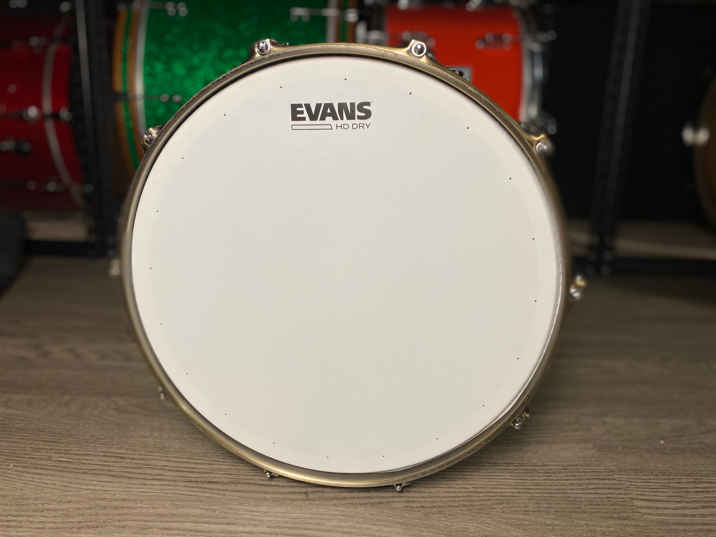 PDP 20th Anniversary 6.5x14 Snare Drum Gloss Black with Antique Bronze Hardware