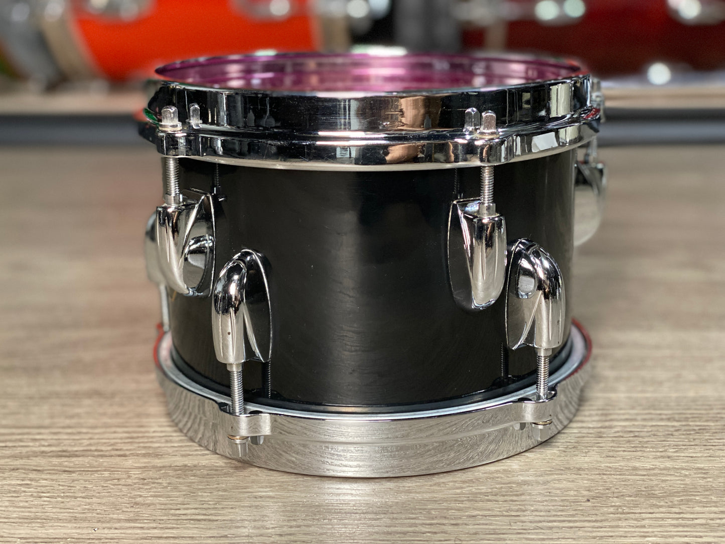 Gretsch 5.5x8 Rack Tom Drum Black Nitron 1980s