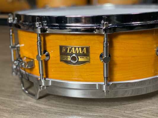 Tama 5x14 SM645 Artwood Solid Maple Snare Drum 1980s