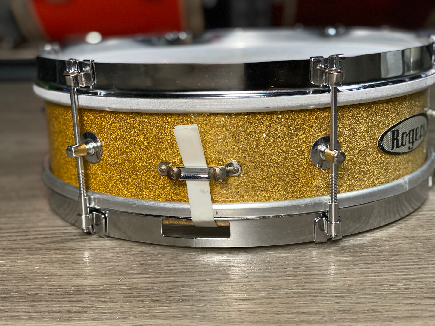 Rogers 4x13 Classmate Outfit Snare Drum Gold Sparkle 1950’s