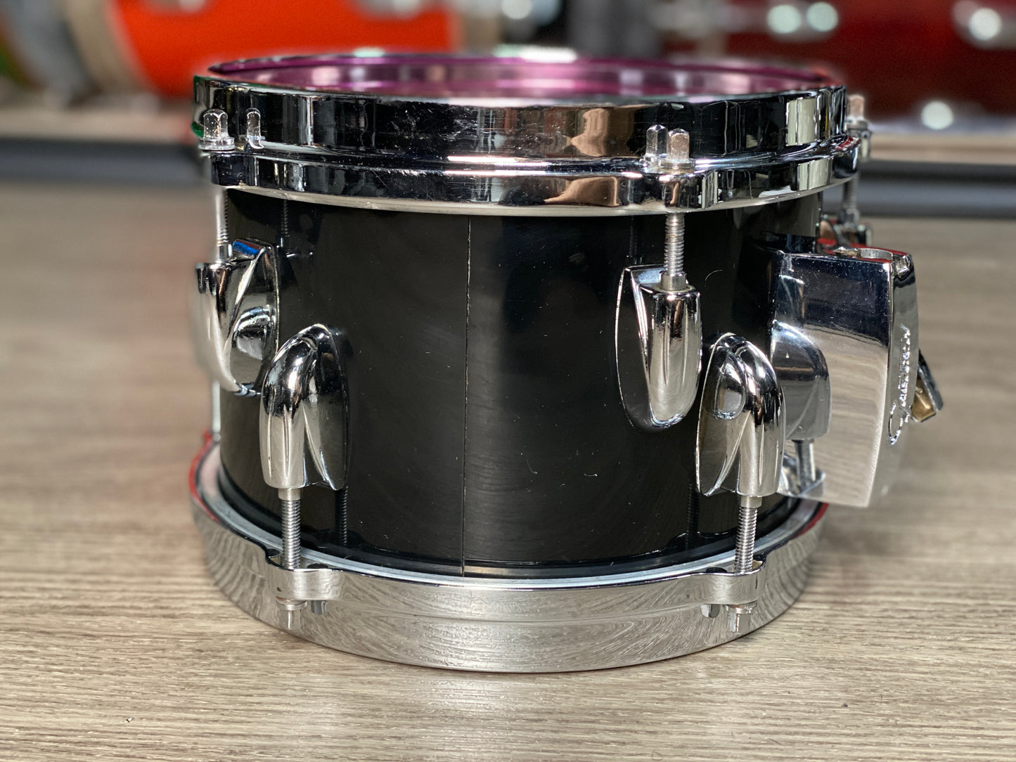 Gretsch 5.5x8 Rack Tom Drum Black Nitron 1980s