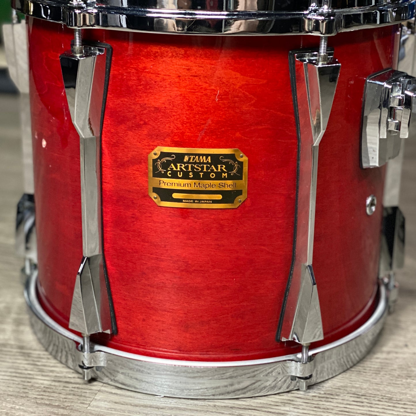 Tama Artstar Custom Maple Drum Kit Cherry Wine 1990s