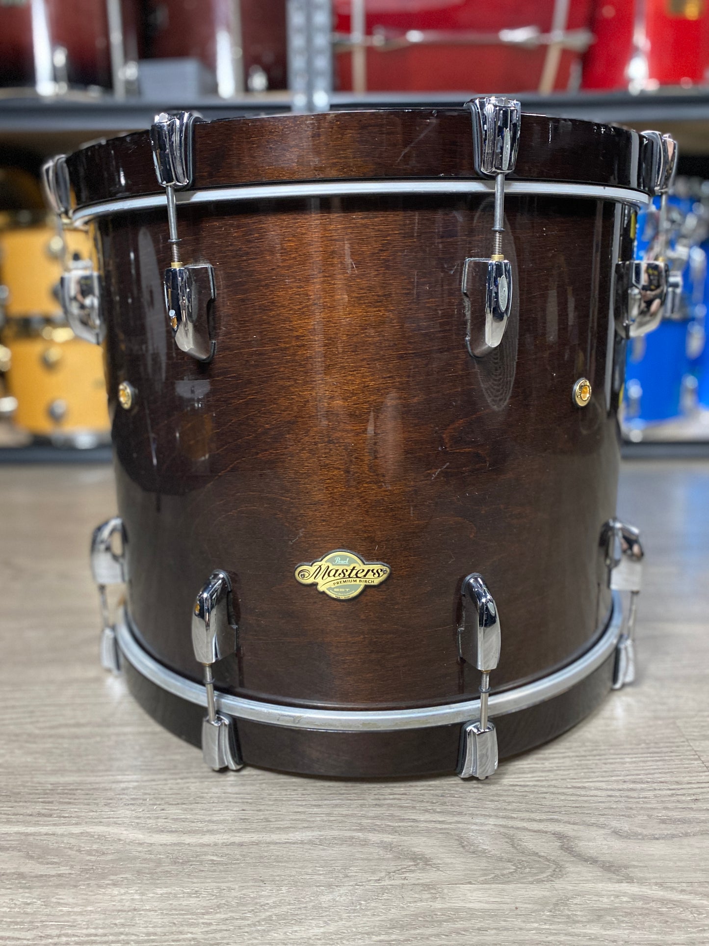 Pearl Masters SST Birch Drum Set Walnut Lacquer