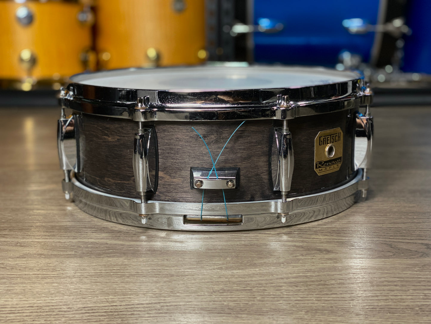 Gretsch Renown 5x14 Maple Snare Drum – Ebony Lacquer