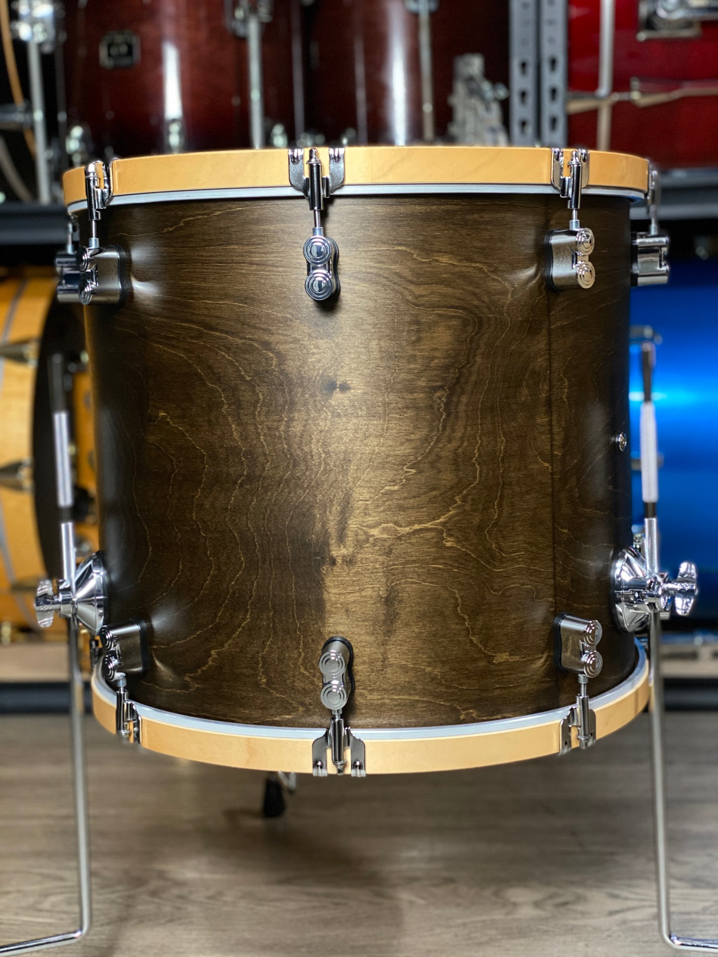 PDP Concept Classic Maple 16x18 Floor Tom – Walnut / Natural Hoops