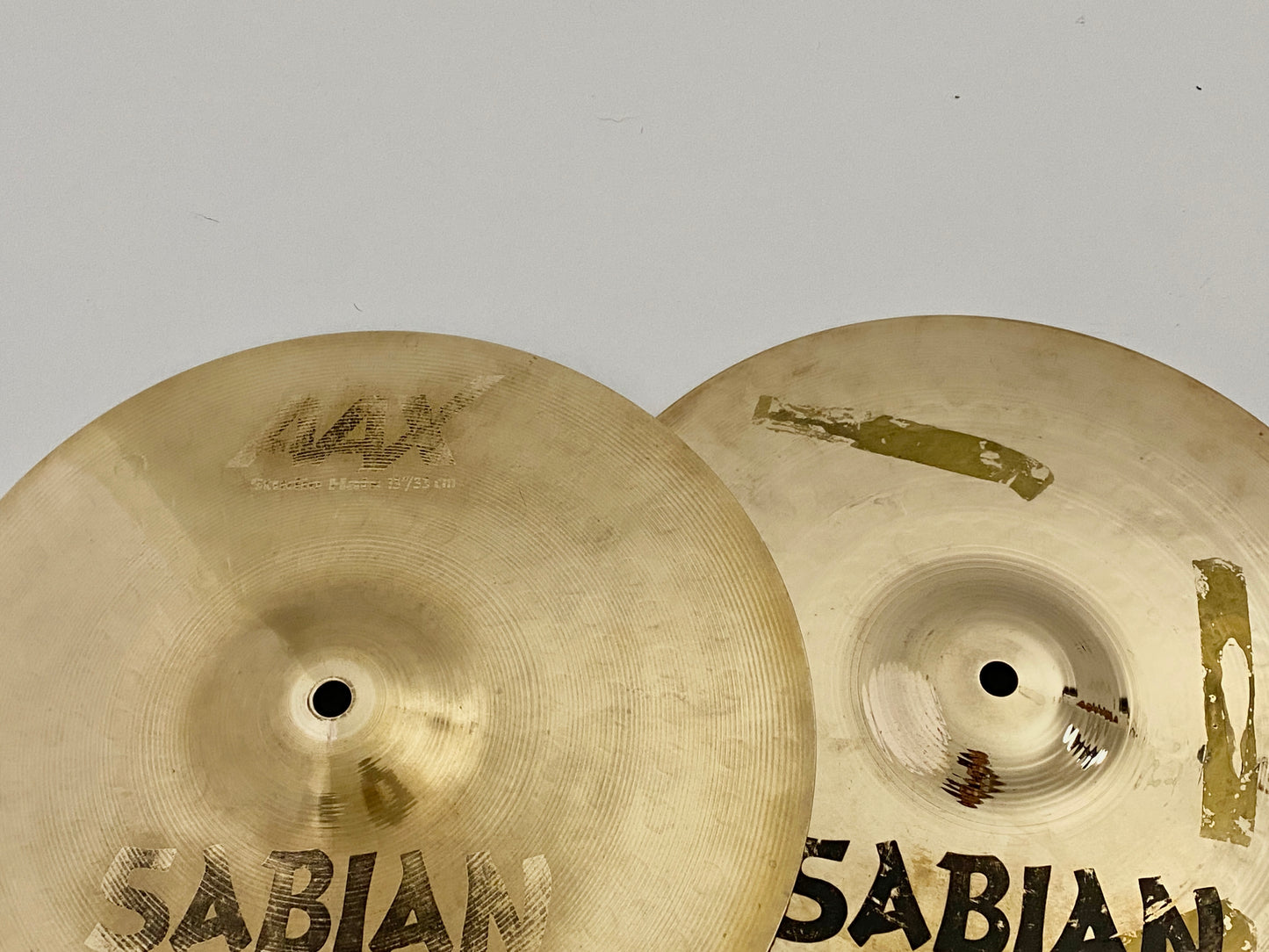 Sabian 13” AAX Studio Hats Hi Hat Cymbals