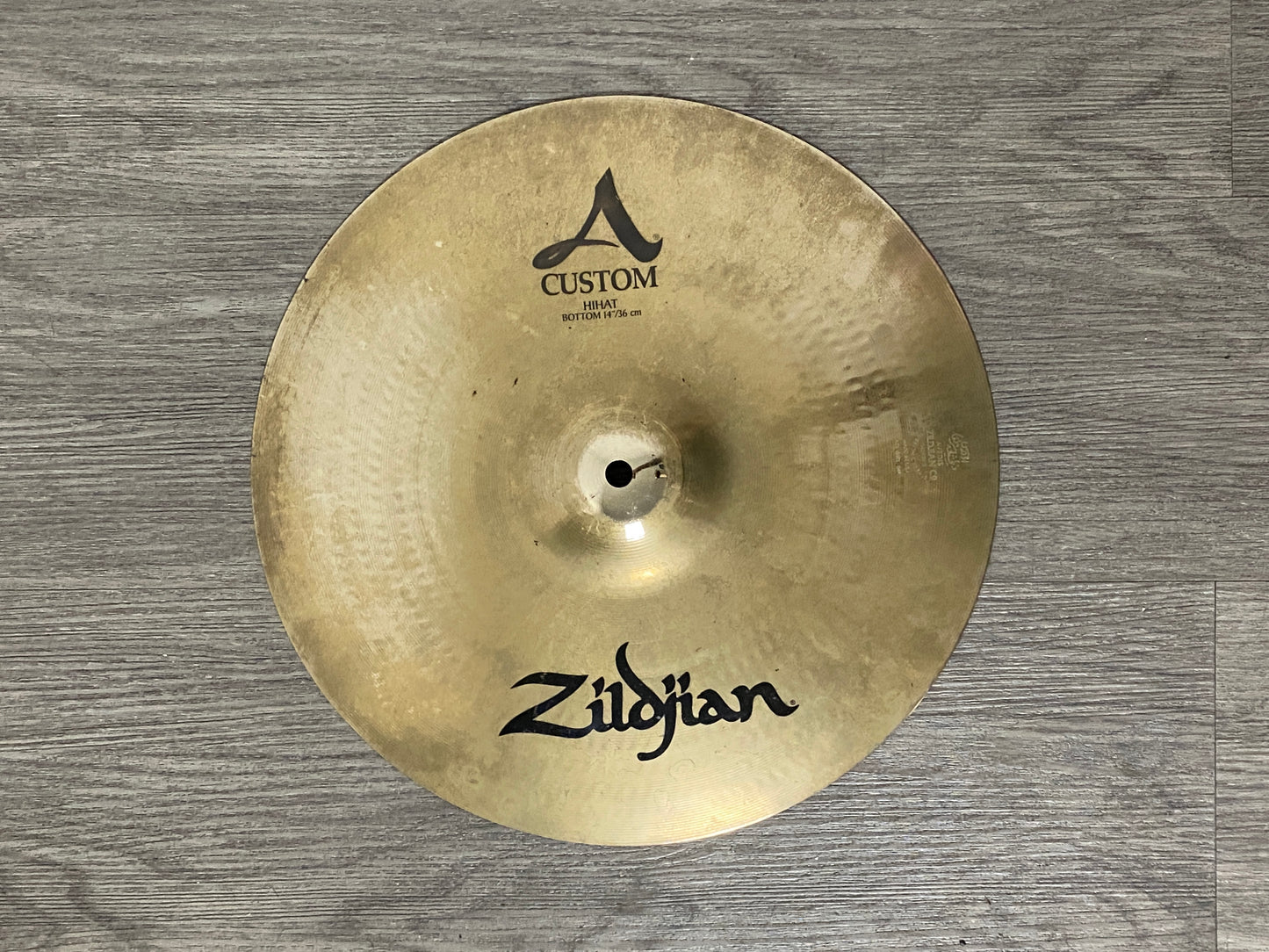 Zildjian 14” A Custom Bottom Hi Hat Cymbal