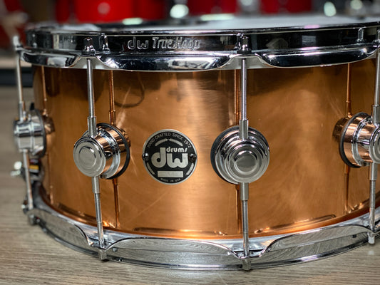 DW 6.5x14 Collector’s Series Copper Snare Drum
