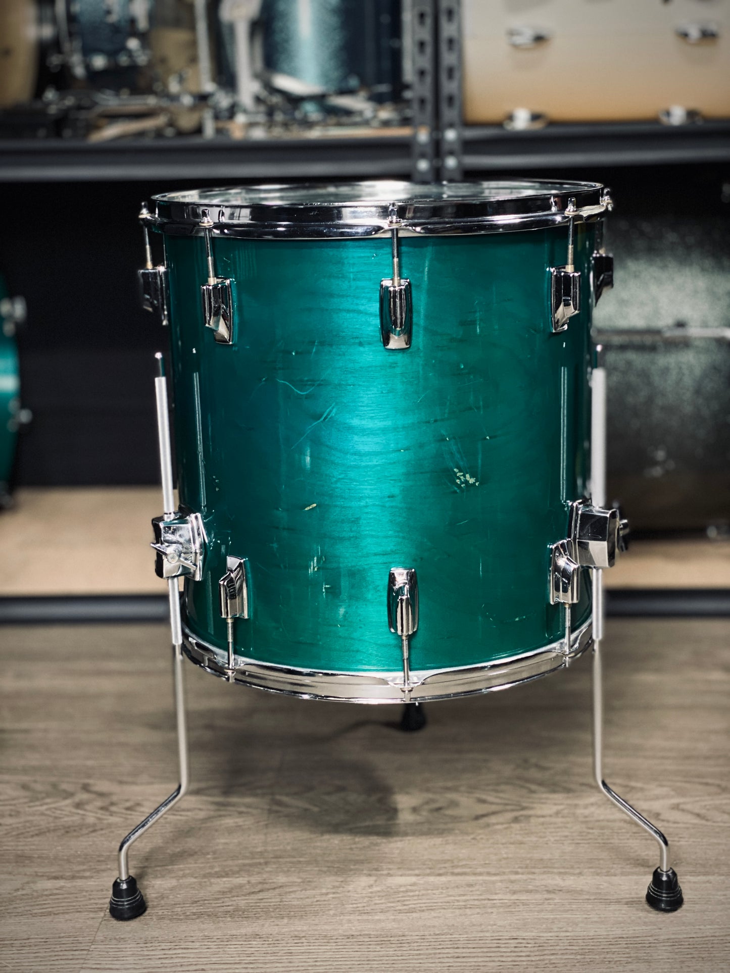 Tama Superstar Drum Kit – Aqua Marine (1980s)