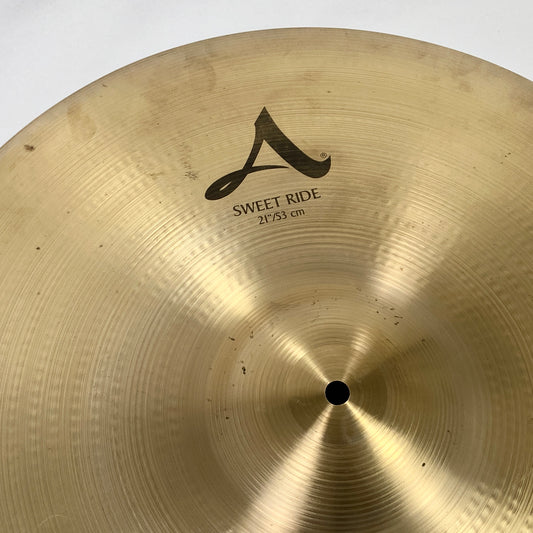 Zildjian 21” A Sweet Ride Cymbal Traditional
