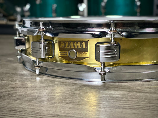 Tama 3.5x14 PM343 Brass Piccolo Snare Drum – 1990s