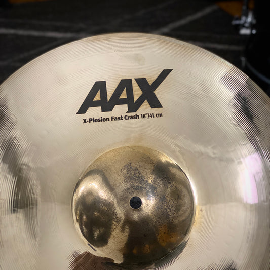 Sabian 16” AAX X-Plosion Crash Cymbal - Brilliant