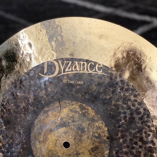 Meinl 18” Byzance Dual Crash Cymbal