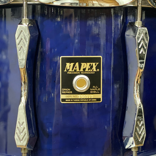 Mapex 8x14 Orion Snare Drum – Cobalt Blue (1990s)
