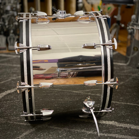 Ludwig 14x22 Stainless Steel Kick Drum - 1970s