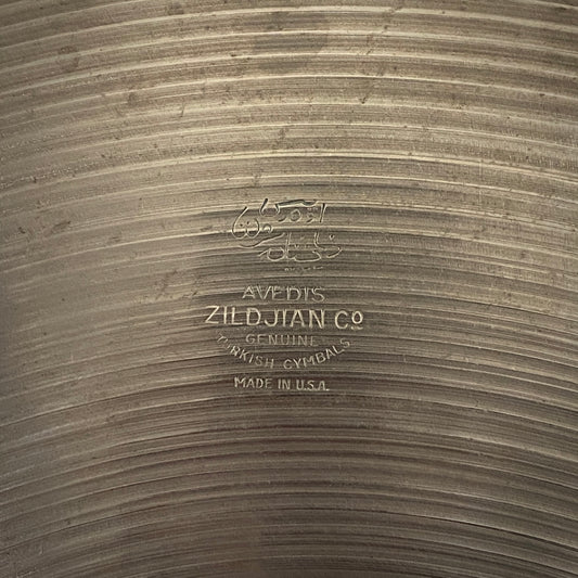Zildjian 22” Ride Cymbal - 1960s