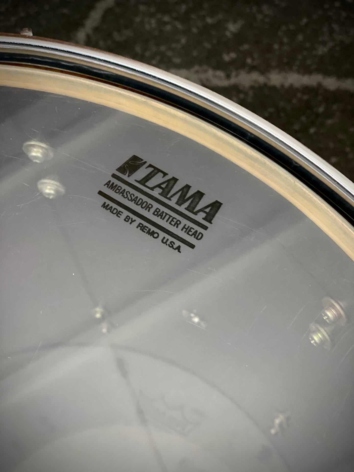 Tama 16x18 Superstar Floor Tom - Piano Black (1980s)
