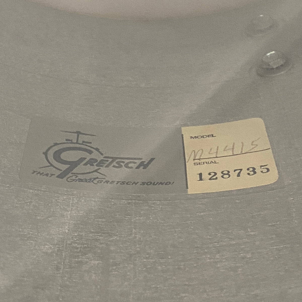 Gretsch 10x12 Rack Tom - Black Nitron (1980s)