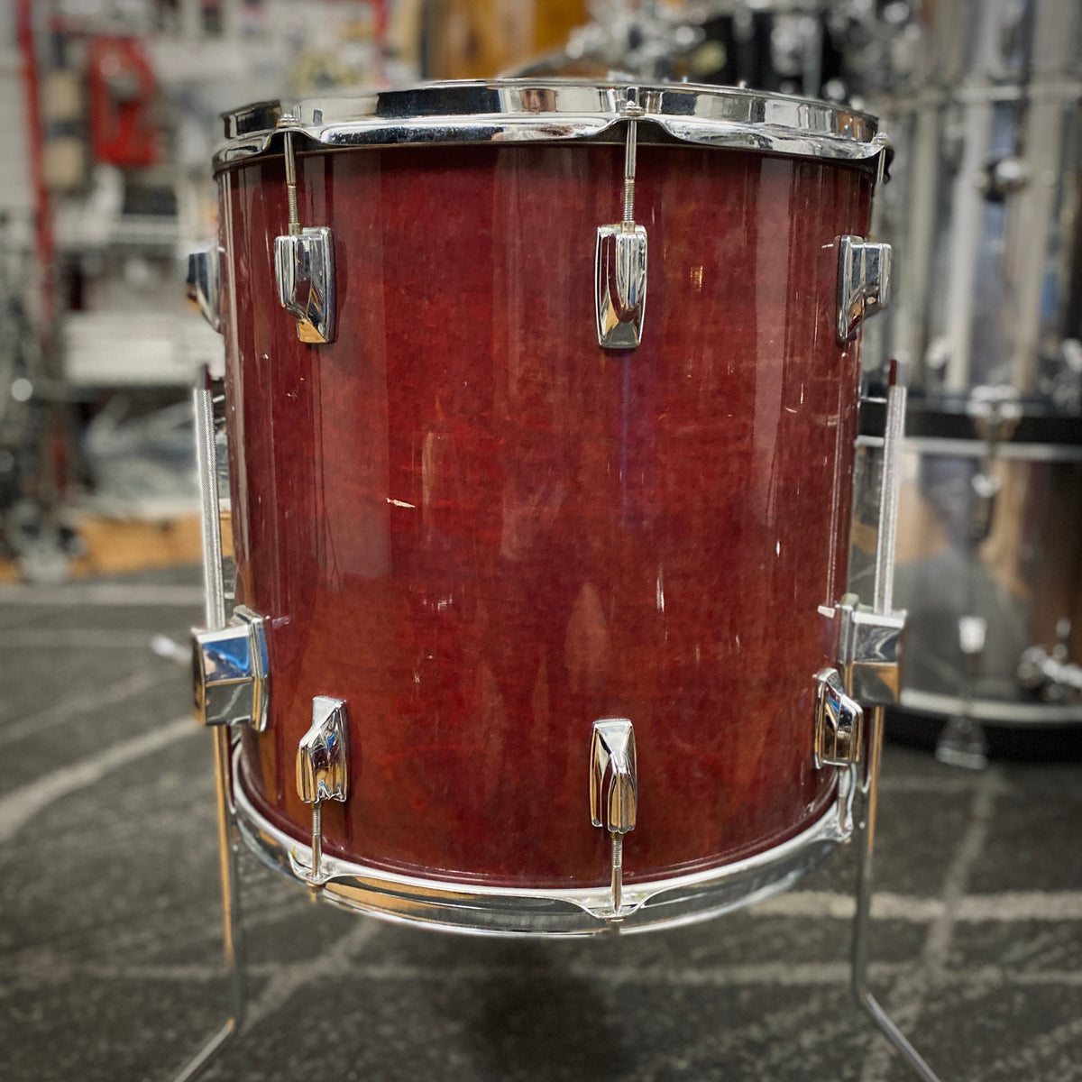 Tama Superstar Drum Set - Cherry Wine (1980s)