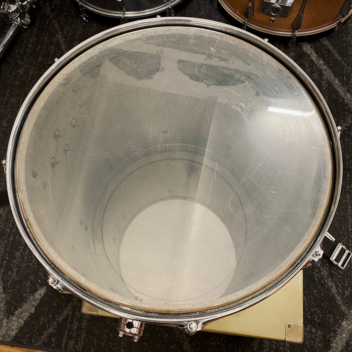 Rogers 16x16 Floor Tom - Black (1970s)