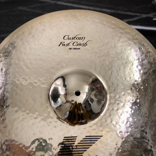 Zildjian 18” K Custom Fast Crash Cymbal