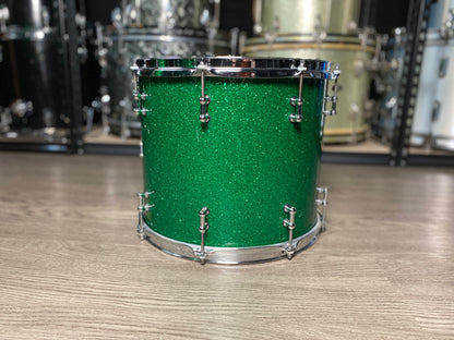 Orange County Custom Drum Kit 14/16/18/26 - Green Sparkle