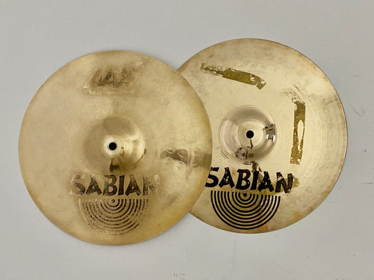 Sabian 13” AAX Studio Hats Hi Hat Cymbals