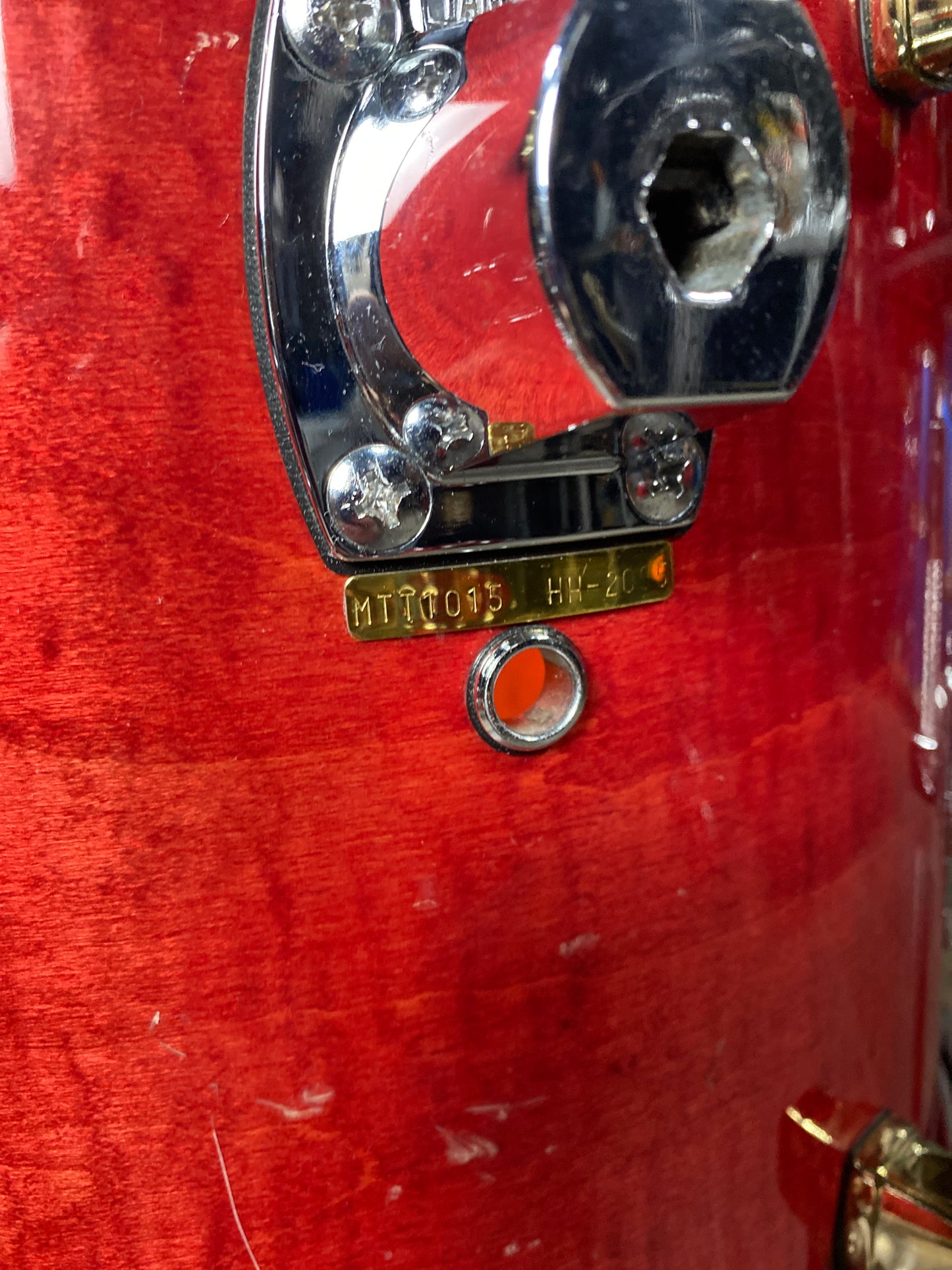 Yamaha Maple Custom Drum Kit – Red Maple Lacquer (1990s)