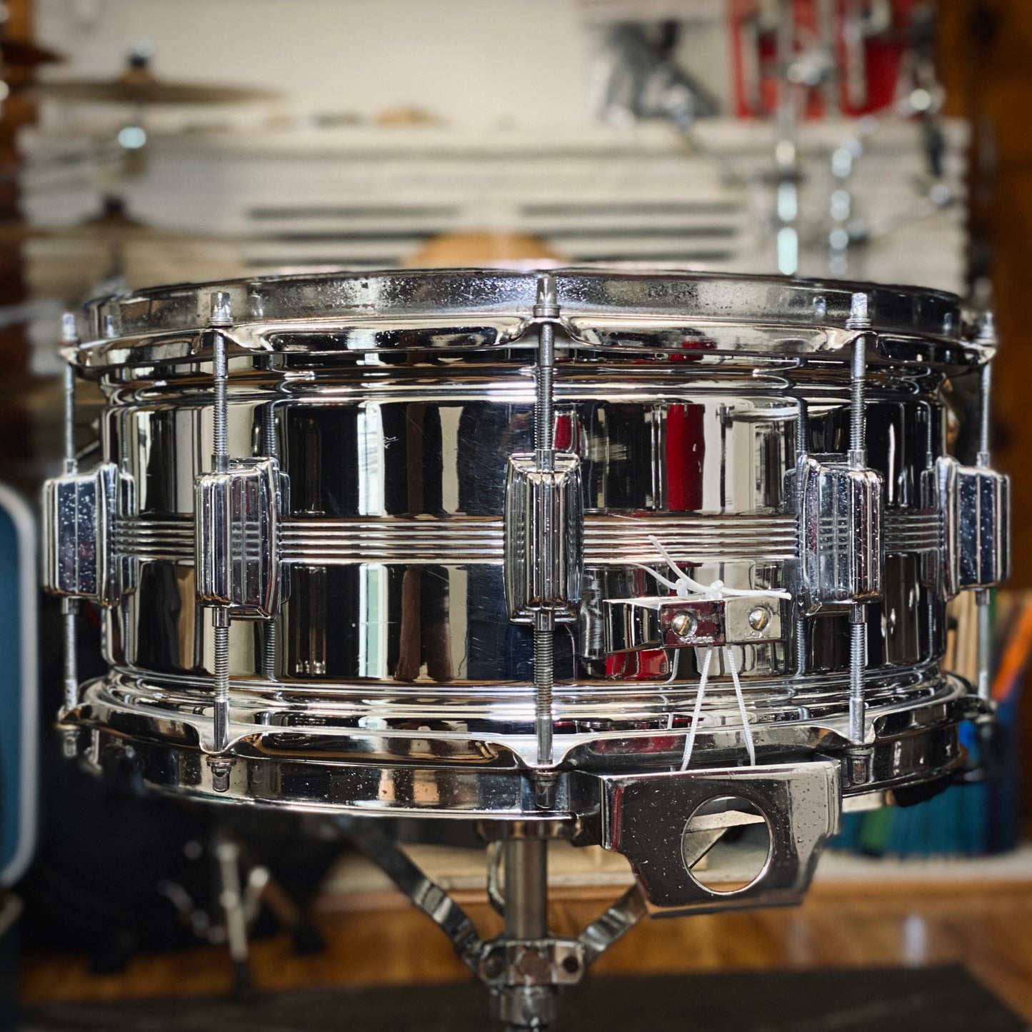 Rogers Drums 6.5x14 Dynasonic 5-Line Snare Drum – 1970s