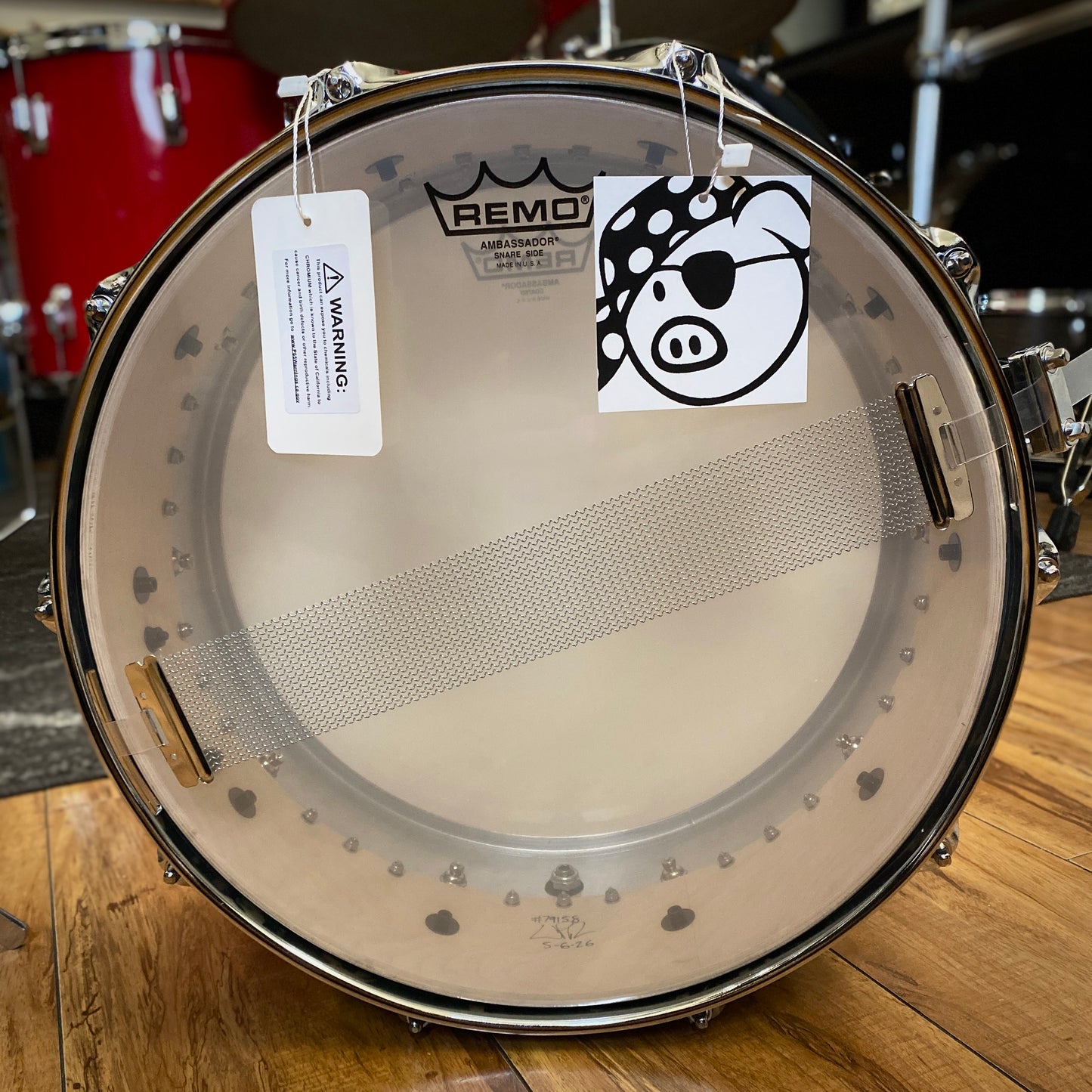 Pork Pie 5.5x14 Aluminum Maple Hybrid
Snare Drum - Camo