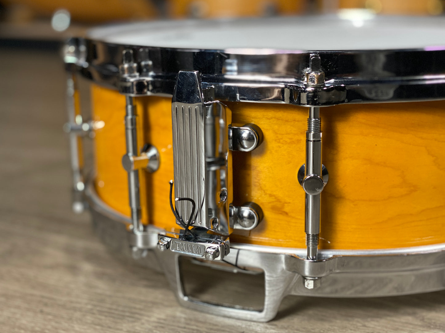 Tama 5x14 SM645 Artwood Solid Maple Snare Drum 1980s