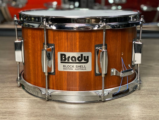 Brady 7x12 Jarrah Block Snare Drum