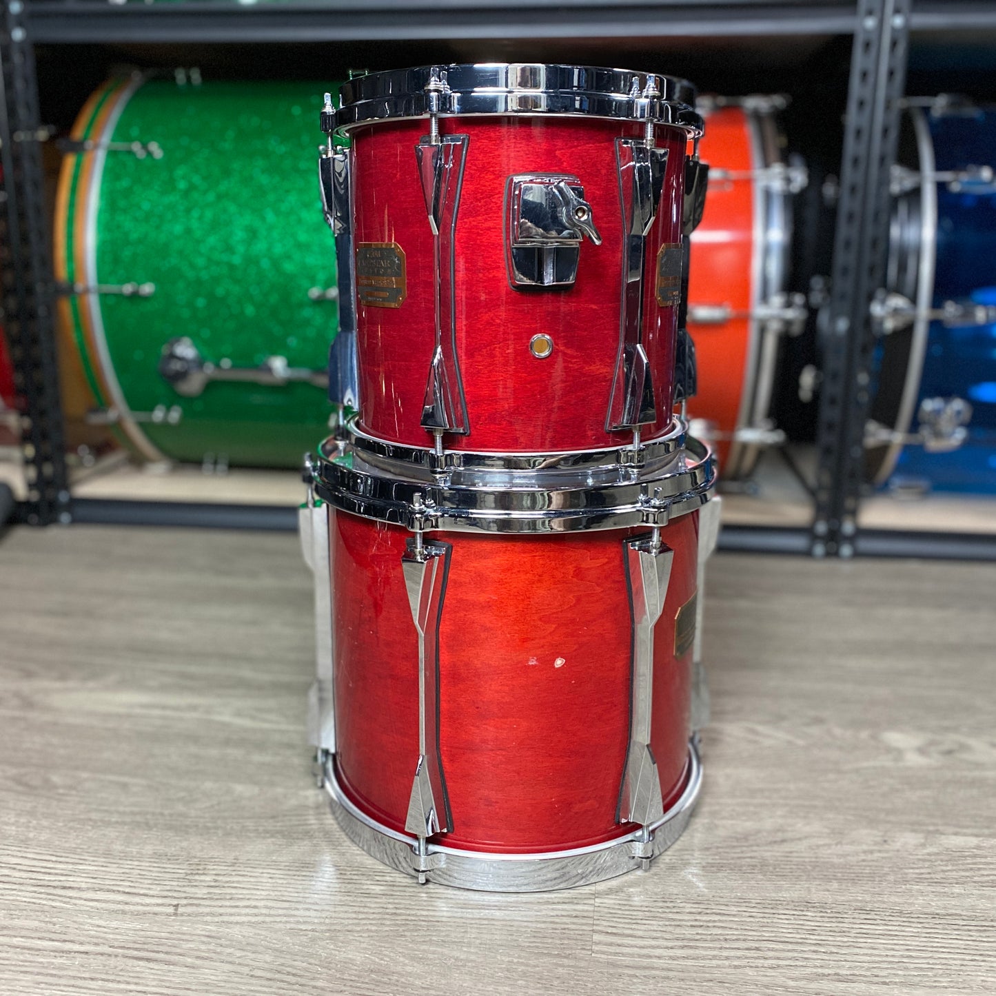 Tama Artstar Custom Maple Drum Kit Cherry Wine 1990s