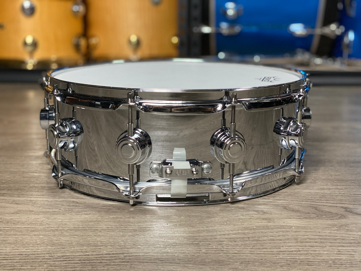 DW Collectors 5x14 Chrome Over Brass Snare – 1998