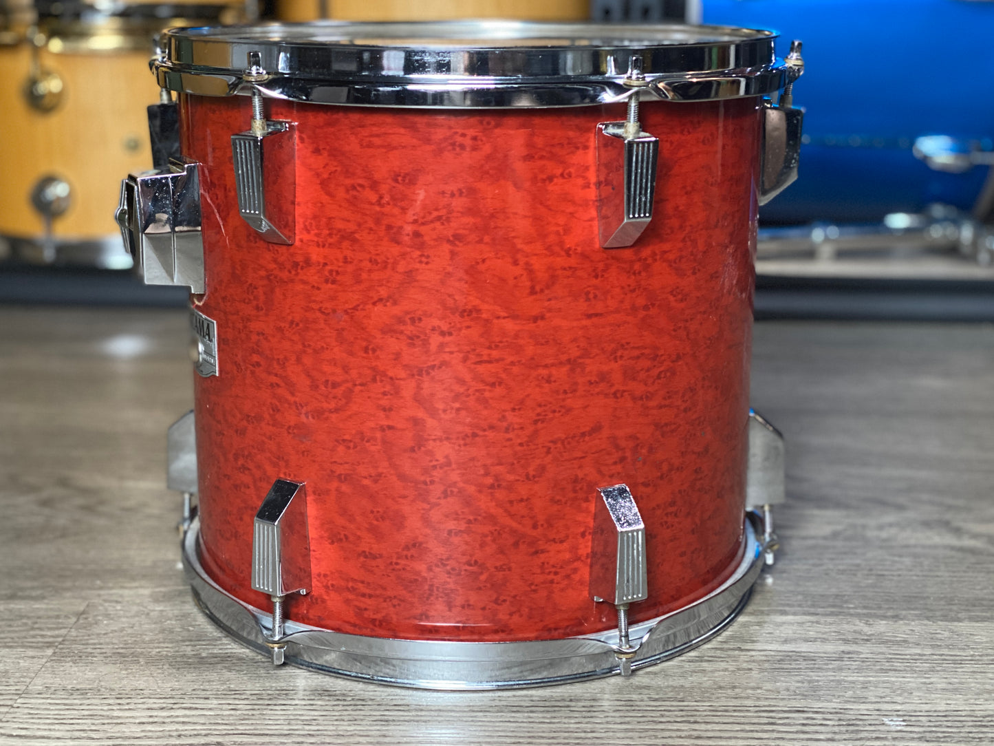Tama 12x13 Rockstar RM Rack Tom Drum Gravure Cherry Wine