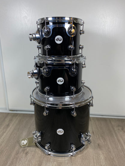 DW Design Series 5 Piece Drum Kit Gloss Black