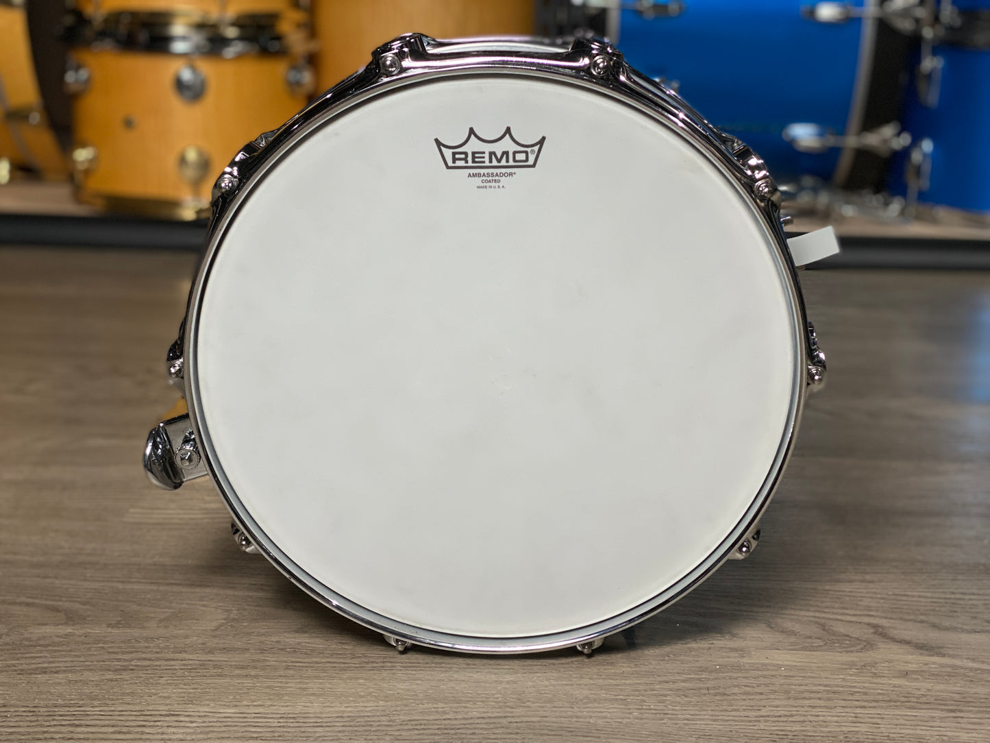 DW Collectors 5x14 Chrome Over Brass Snare – 1998